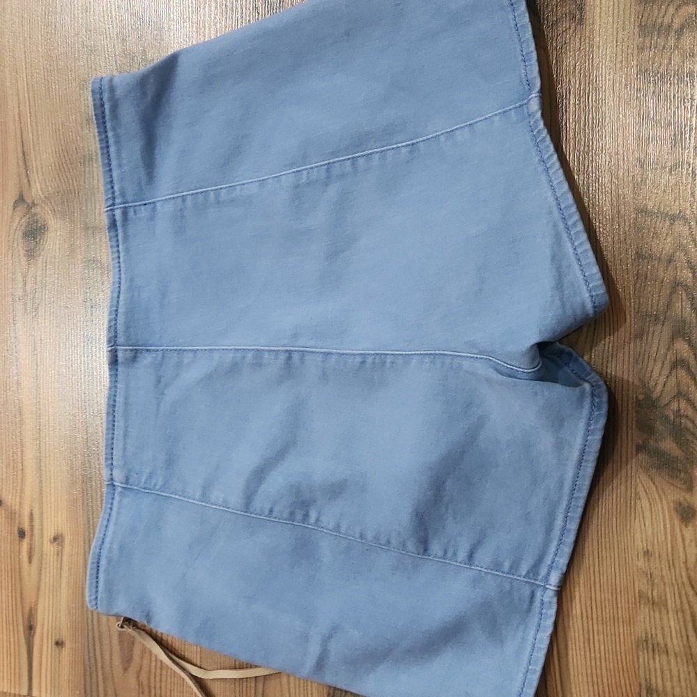 Express Y2k Revival Stretch jean Hot Shortie Short Boho Festival Coachella 6 - Picture 6 of 6